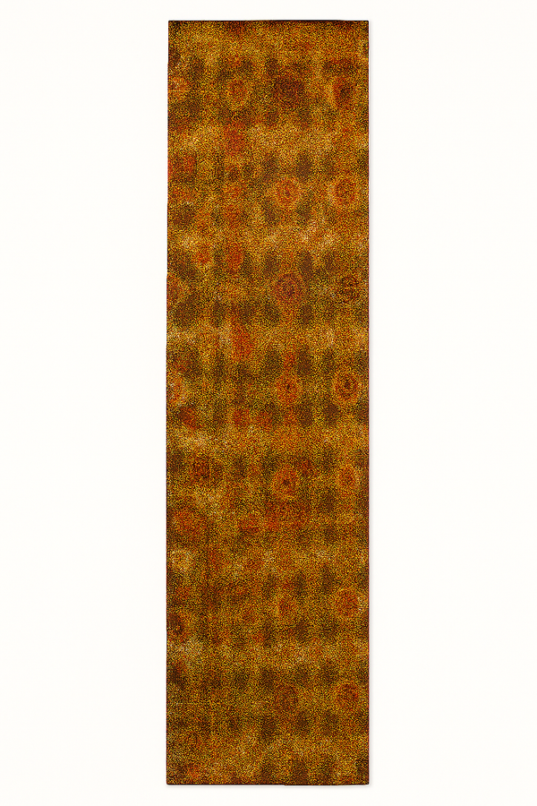 Gold Silk Satin Scarf