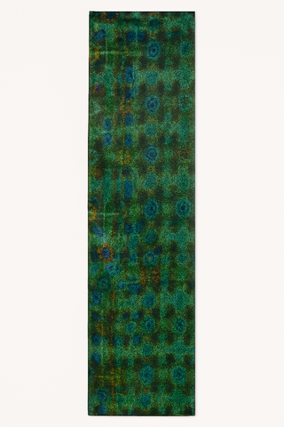 Verdigris Silk Satin Scarf