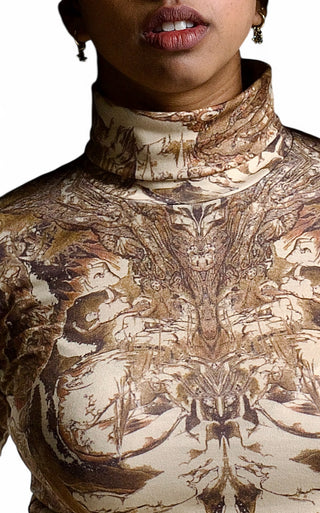 Earth Tone Turtleneck