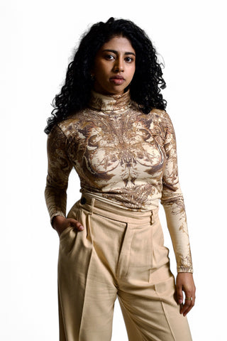 Earth Tone Turtleneck