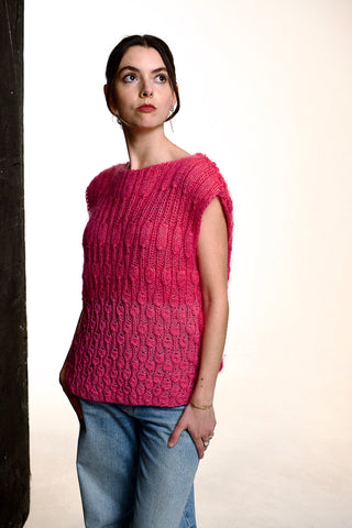 Pink Mohair Sweater