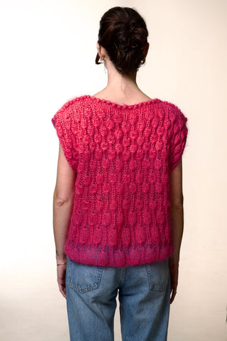 Pink Mohair Sweater