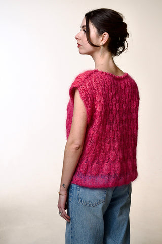 Pink Mohair Sweater