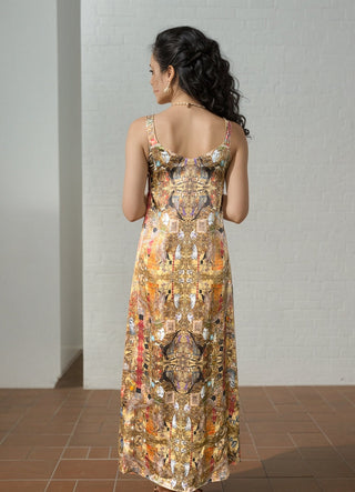 Sun-Tie Silk Dress