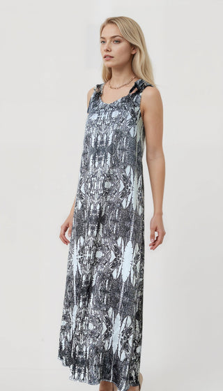 Sun-Tie Silk Dress