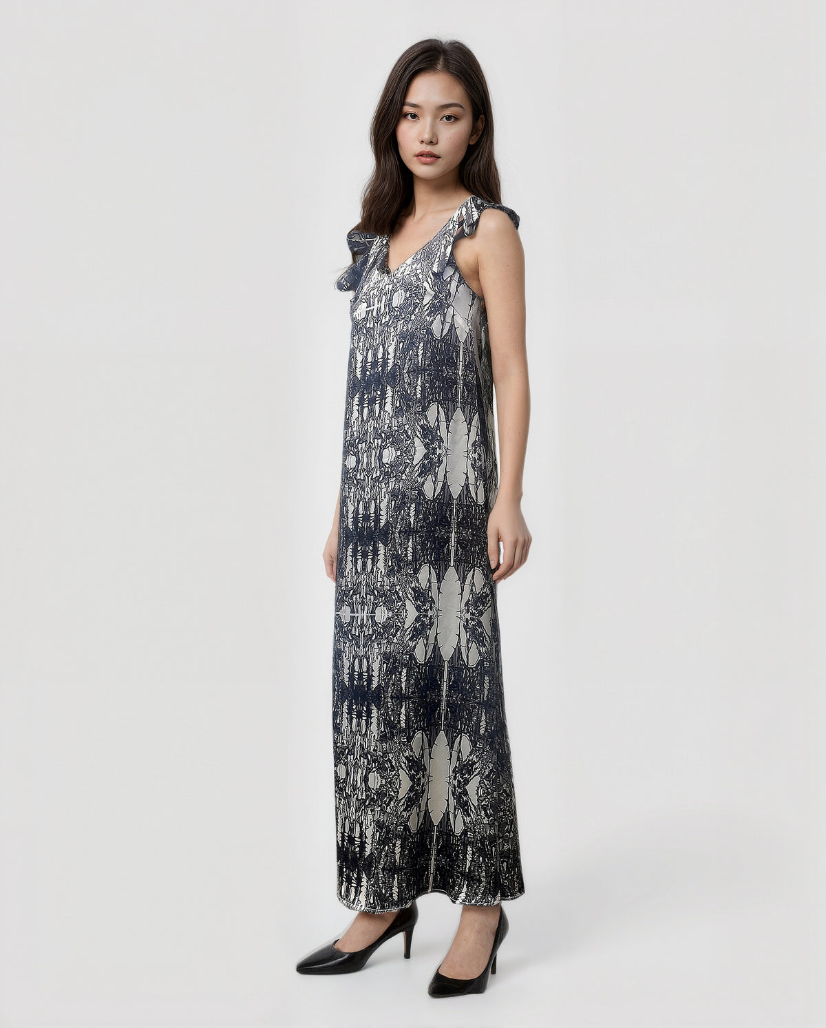 Sun-Tie Silk Dress