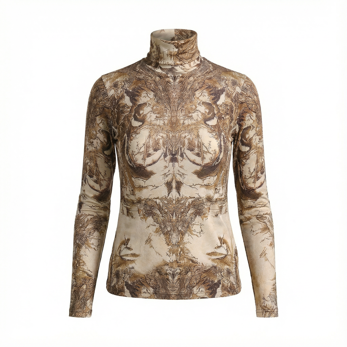 Earth Tone Turtleneck