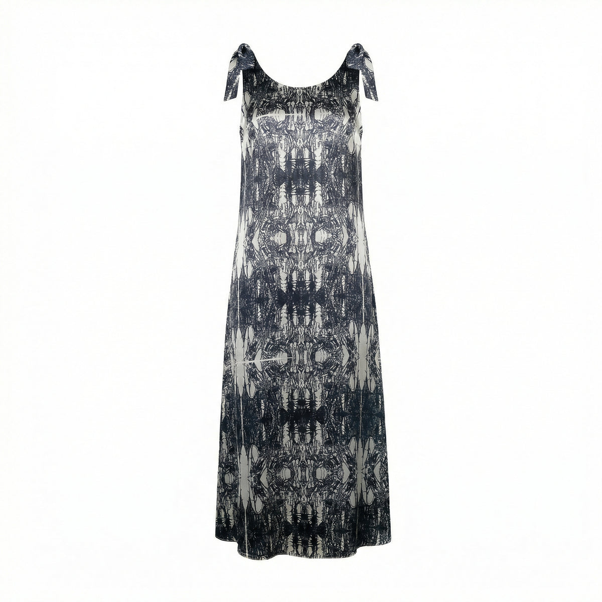 Sun-Tie Silk Dress