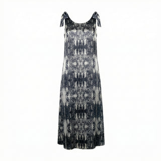 Sun-Tie Silk Dress