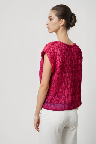 Pink Mohair Sweater